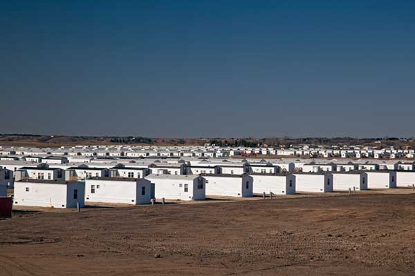 Lok-N-Blok Disaster relief/housing construction materials